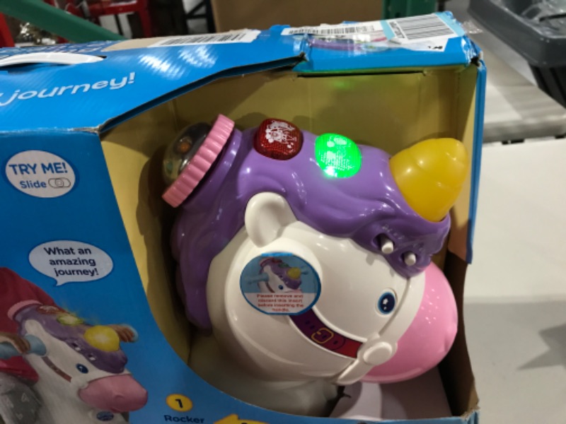 Photo 2 of VTech Prance and Rock Learning Unicorn, Multicolor