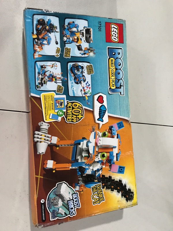 Photo 3 of LEGO Boost Creative Toolbox 17101 Fun Robot Building Set and Educational Coding Kit for Kids, Award-Winning STEM Learning Toy (847 Pieces) Frustration-Free Packaging