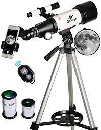 Photo 1 of Gskyer Telescope, 70mm Aperture 400mm AZ Mount Astronomical Refracting Telescope for Kids Beginners - Travel Telescope with Carry Bag, Phone Adapter and Wireless Remote