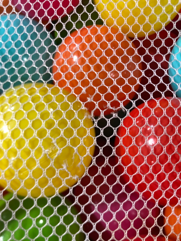 Photo 2 of 400 ct BalanceFrom 2.3-Inch Phthalate Free BPA Free Non-Toxic Crush Proof Play Balls Pit Balls- 6 Bright Colors in Reusable and Durable Storage Mesh Bag with Zipper