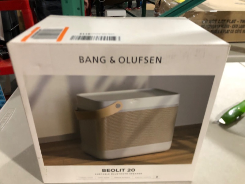 Photo 5 of Bang & Olufsen Beolit 20 Powerful Portable Wireless Bluetooth Speaker, Grey Mist Grey Mist Speaker