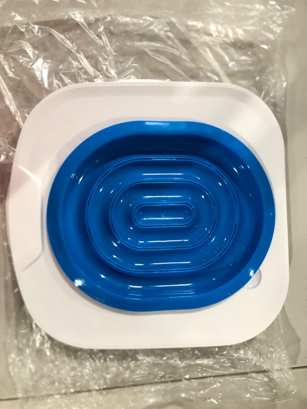 Photo 2 of Cat Training Kit System for Toilet,Professional Kitty Toilet Trainer Urinal Seat with Extra Blue Tray-Teach Cat to Use Toilet