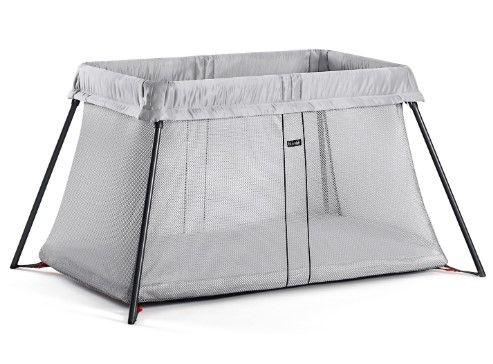 Photo 1 of BabyBjörn Travel Crib Light, Silver, One Size