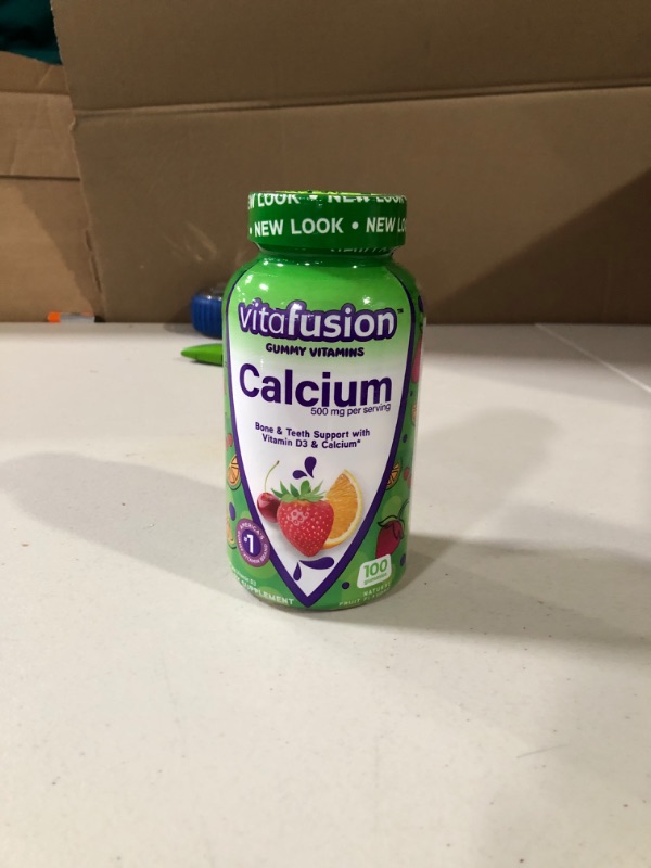 Photo 2 of Calcium Supplement  Gummy Vitamins Fruit & Cream