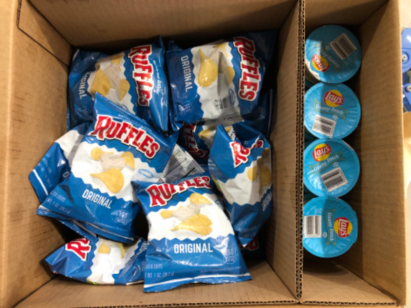 Photo 1 of 12ct Original Ruffles and Lay’s Ranch Dip *Expiration dates see photo 2*