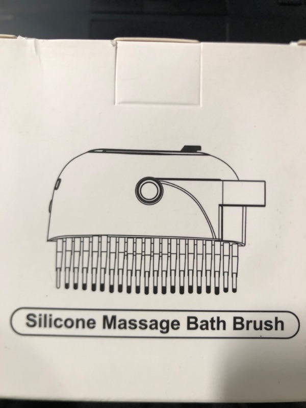 Photo 1 of 3 yellow pack silicone exfoliating brush for women, men, and children 
silicone massage bath brush 