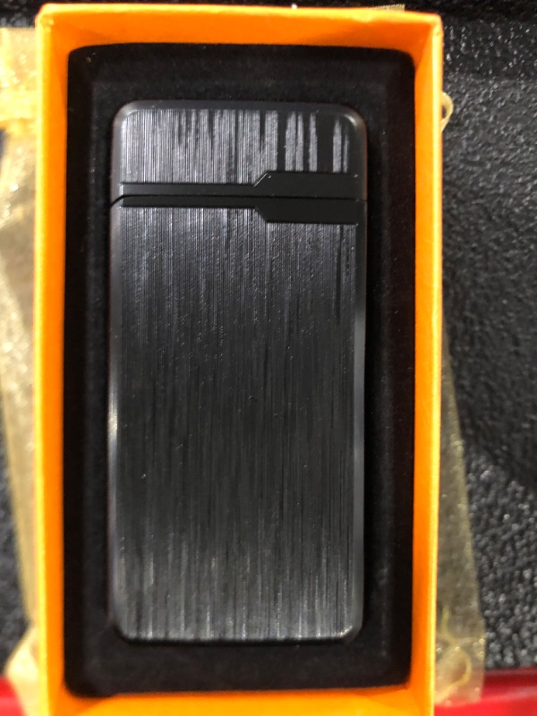 Photo 2 of electric lighter, USB Rec...tdoor Camping (Matt Black)