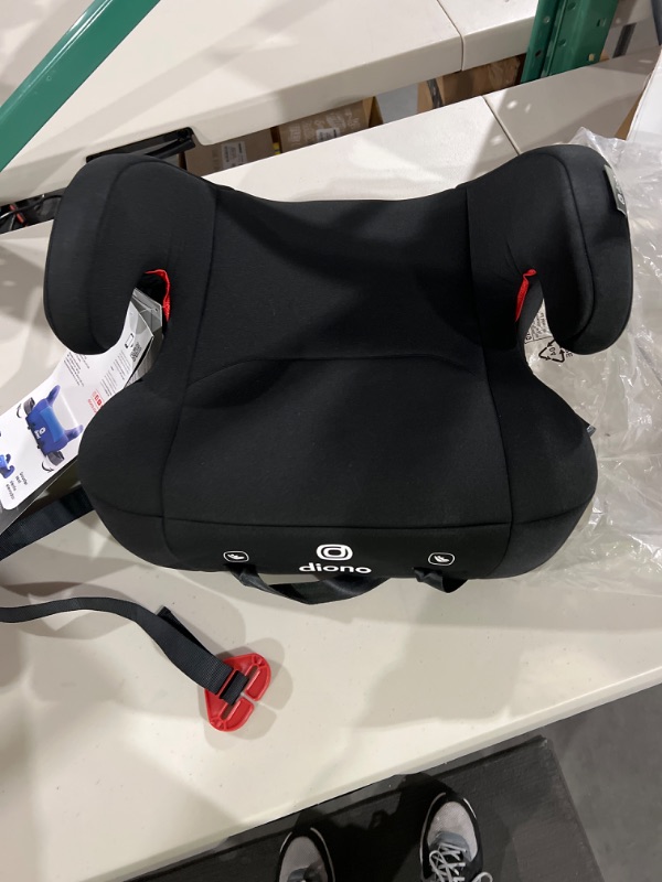 Photo 4 of Diono Solana 2 Latch Backless Booster Car Seat - Black