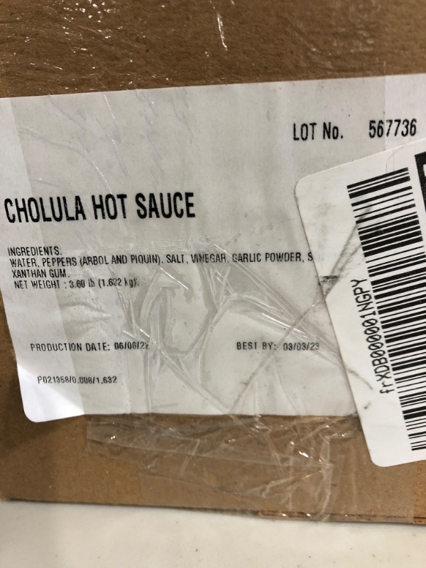 Photo 3 of Cholula Original Hot Sauce Packets, 200 count - One 200 Count Individual Hot Sauce Packets with