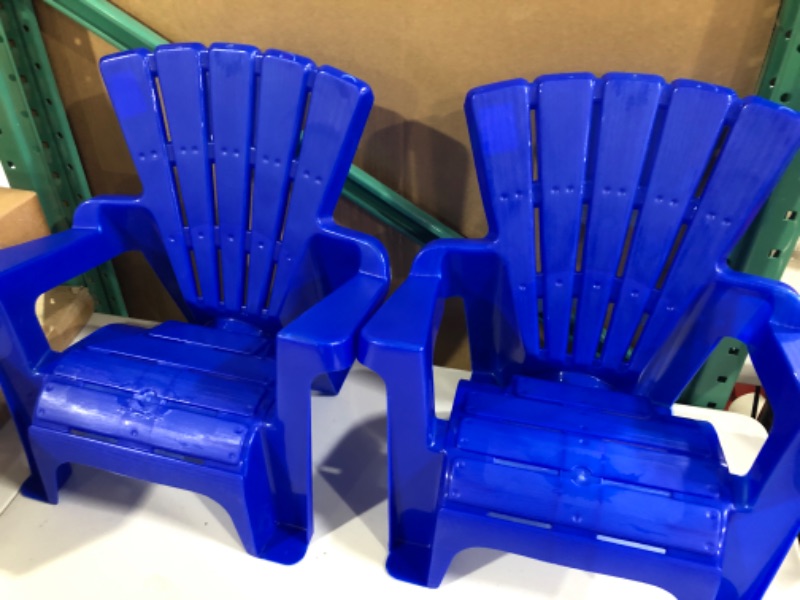 Photo 2 of American Plastic Toys Kidsâ€™ Adirondack (Pack of 2)