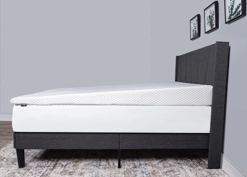 Photo 1 of Bed Wedge Mattress Topper with Memory Foam Top
