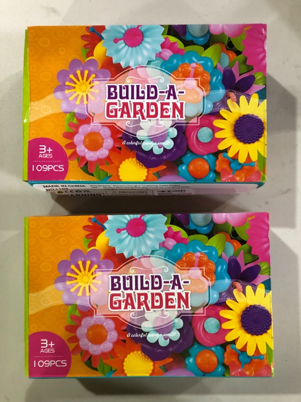 Photo 2 of 2 xFlower Garden Building Toys for Girls,STEM Toy Gardening Pretend Gift for Kids.