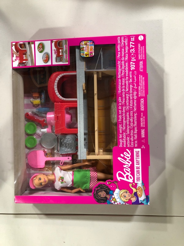 Photo 2 of Barbie Pizza Maker Playset & Doll [Amazon Exclusive]