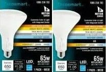 Photo 1 of LED TECHNOLOGY EcoSmart 65-Watt Equivalent BR30 Dimmable Motion Sensor LED Light Bulb with Selectable Color Temperature Plus DuoBright