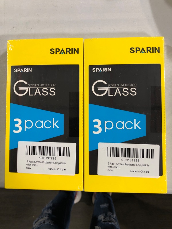 Photo 2 of  2pack SPARIN Screen Protector for iPhone 14 / iPhone 13 / iPhone 13 Pro 6.1 inch, 3 Pack Tempered Glass