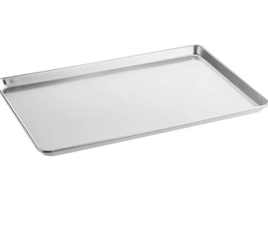 Photo 1 of Bakn Sheet Pans Full Size 19 Gauge 18" x 26" Wire in Rim Aluminum Sheet Pan