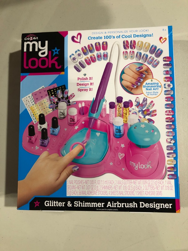 Photo 2 of Cra-Z-Art Shimmer ‘n Sparkle Glitter & Shimmer Airbrush Designer