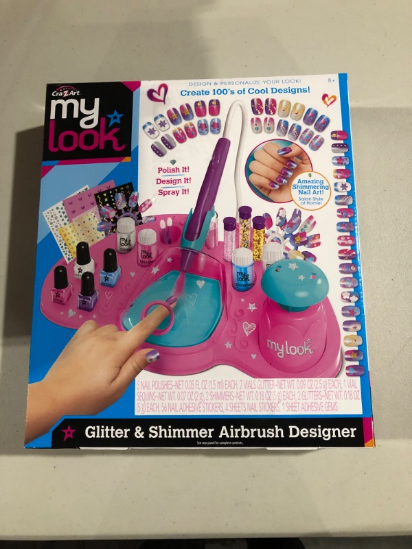 Photo 2 of Cra-Z-Art Shimmer ‘n Sparkle Glitter & Shimmer Airbrush Designer