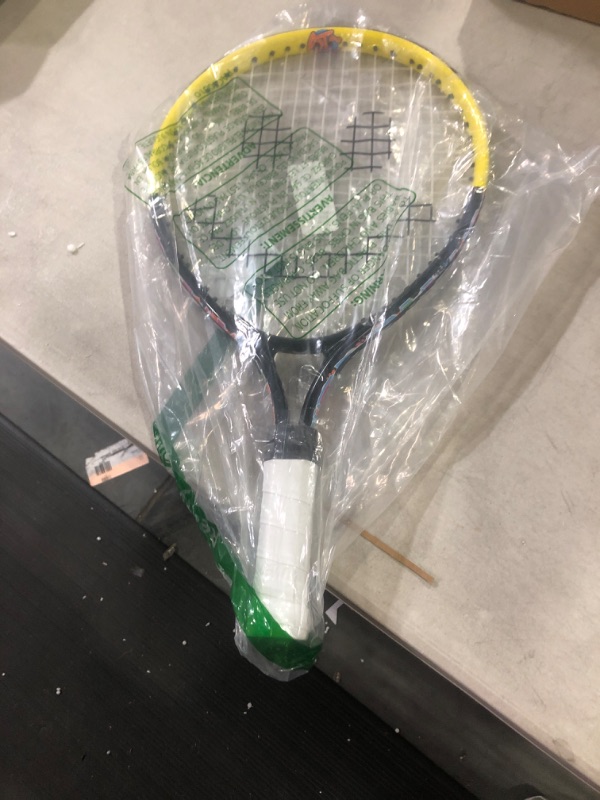 Photo 1 of Tennis Racket for Kids by Street Tennis Club. Proper Equipment Helps You Learn Faster and Play Better! Black/Yellow 17