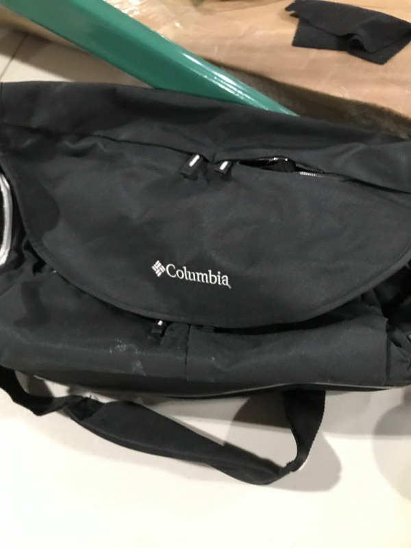 Photo 2 of **SEE CLERK NOTES**
Columbia Outfitter Messenger Diaper Bag, Black