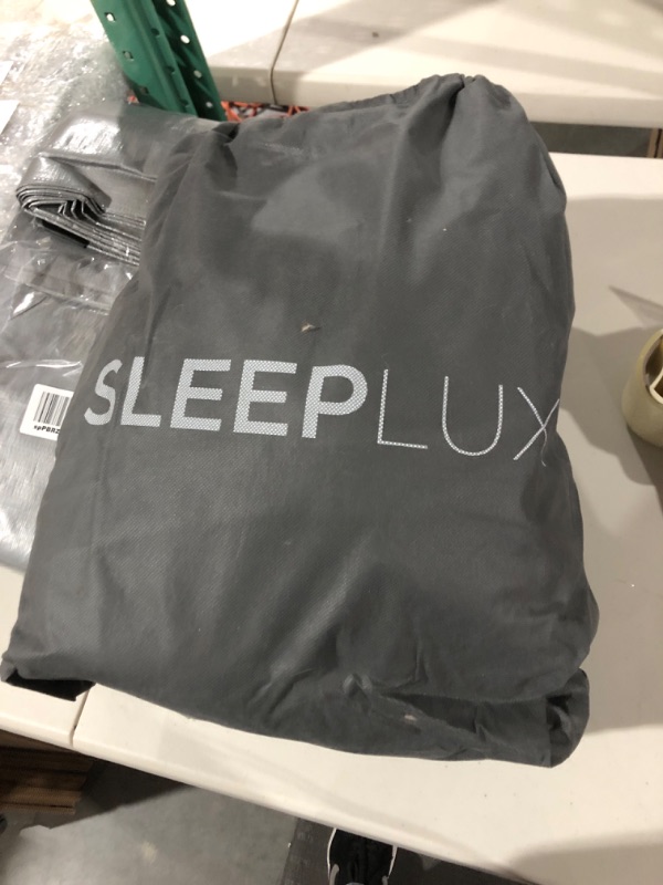 Photo 1 of SLEEPLUX Durable Inflatable Air Mattress with Built-in Pump, Pillow and USB Charger Queen 22"