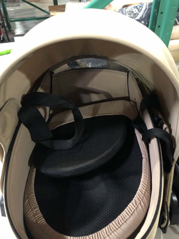 Photo 3 of BABYZEN YOYO 0+ Bassinet, Taupe - Includes Thick Double Mattress, Ventilated Shell & Canopy - Requires YOYO2 Frame (Sold Separately) (only contains the top piece not the stroller)