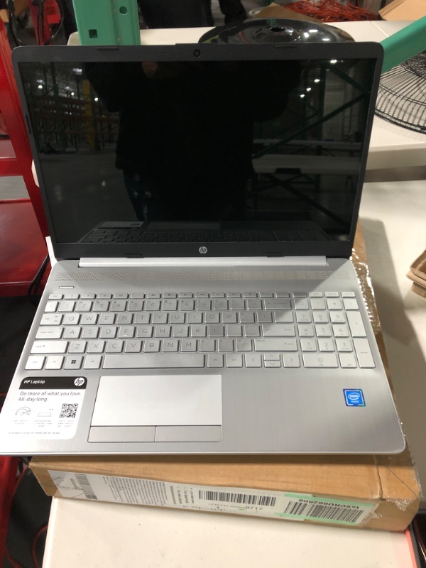 Photo 3 of Newest HP Notebook Laptop, 15.6" HD Display, Intel Celeron N4120 Processor, 16GB DDR4 RAM, 512GB SSD, Media Card Reader, USB Type-C, Wi-Fi, Bluetooth, Windows 11 Home, Silver 16GB RAM | 512GB SSD