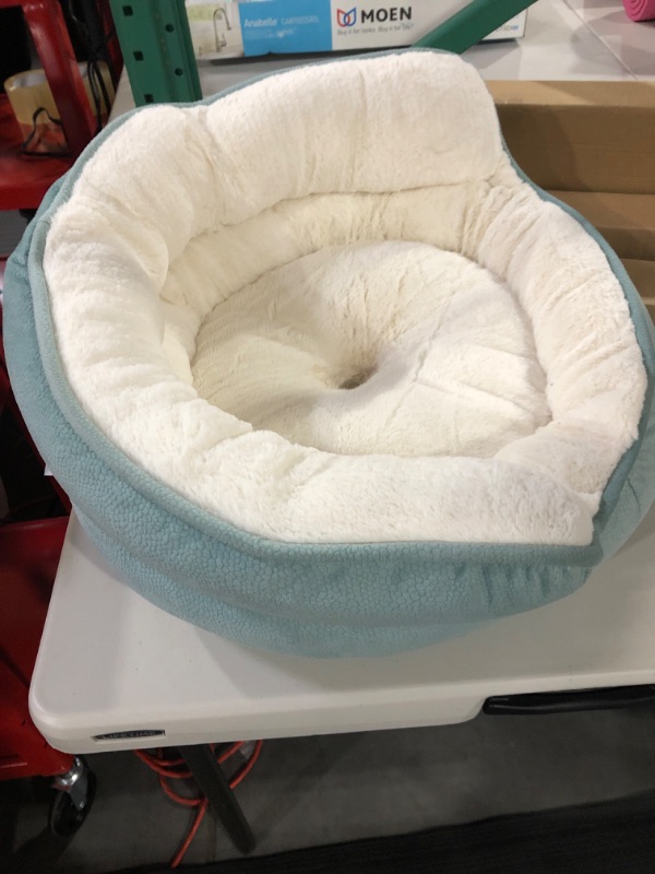 Photo 3 of Best Friends by Sheri Pet Throne - Luxury Orthopedic Comfort Dog and Cat Bed, High Walls for Security and Deep Rest, Machine Washable Mini Tide Pool