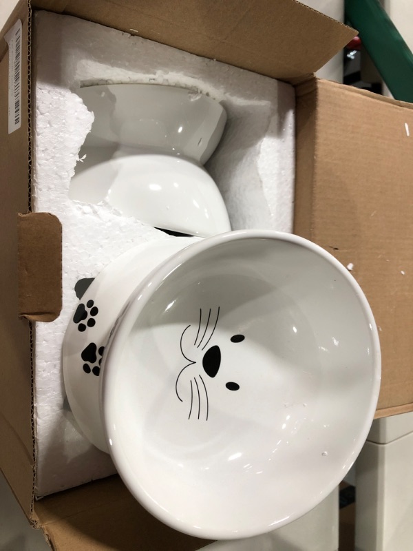 Photo 2 of Ace Elite 10oz Elevated Cat Bowls - 2pc