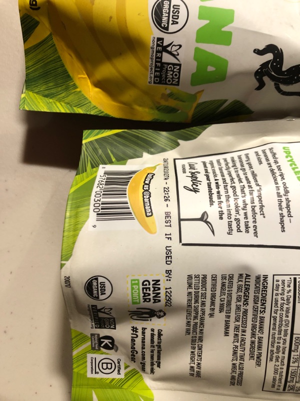 Photo 1 of Barnana Organic Chewy Bites, Original, 3.5 Ounce - 5 pack [EXPIRED]