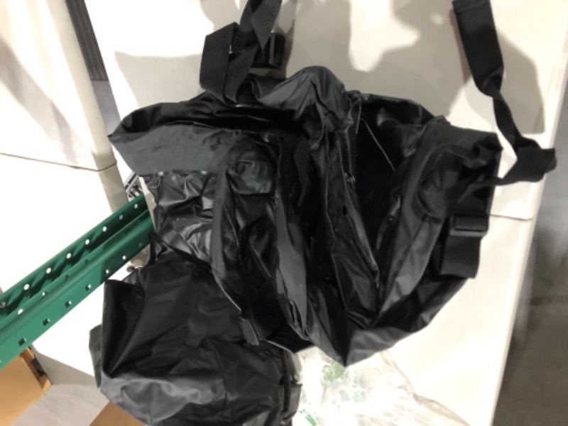 Photo 1 of Amazon Basics Rooftop Cargo Carrier Bag, Black, 15 Cubic Feet