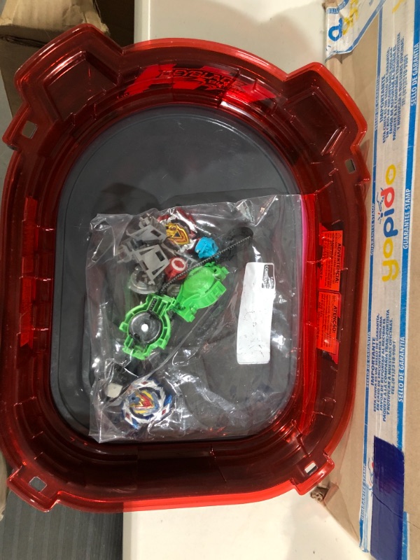 Photo 3 of Hasbro Beyblade Burst E3629EU4 Rail Rush Battle Set Playset