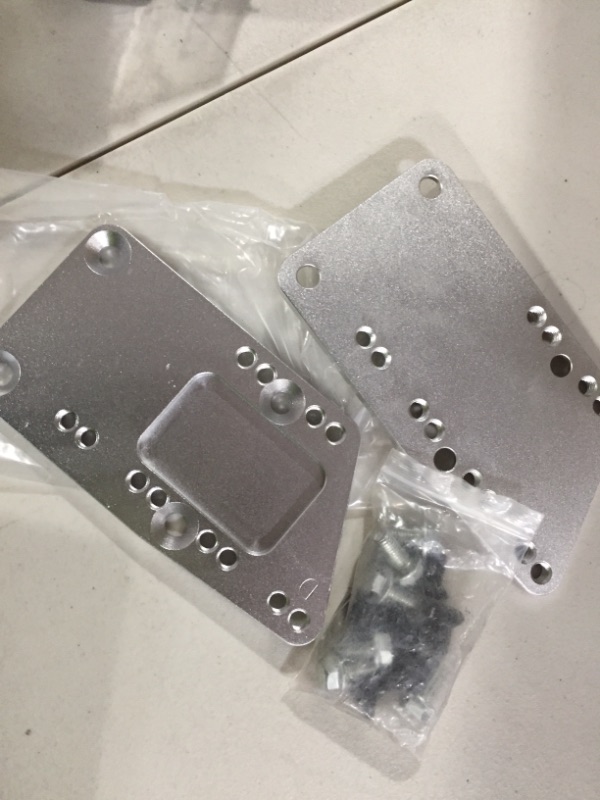 Photo 1 of RULLINE Motor Mount Adapter Plate SBC Vehicle to LS Engine Universal Swap Bracket Small Block LS Conversion Adjustable LS1 LS3 LS2 LQ4 LQ9 LS6 L92 L99 L33 LR4 Billet