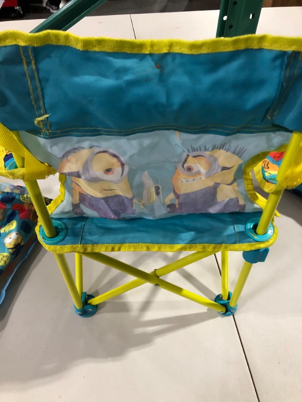 Photo 3 of See notes. Minions 2 Foldable Camp Chair Fold N Go Chair for Kids Ages 3+