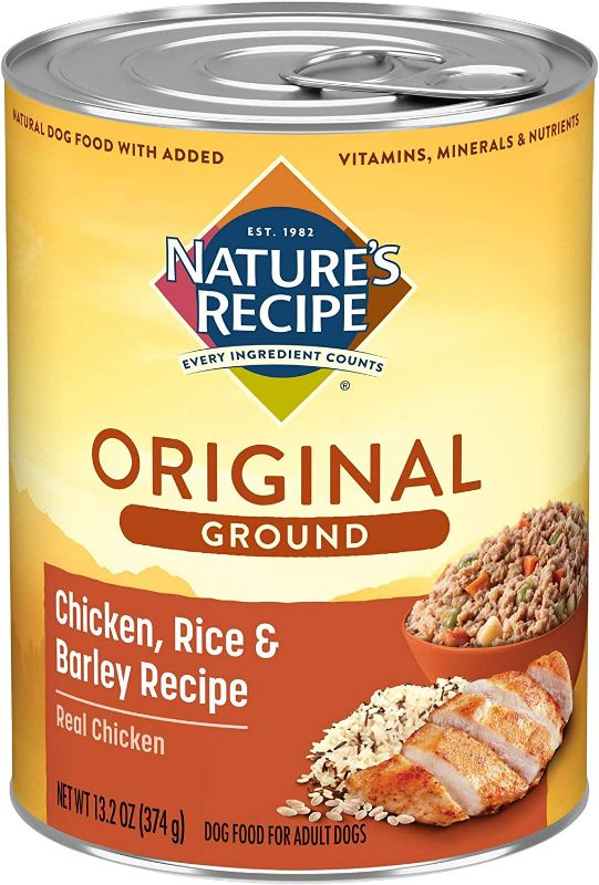 Photo 1 of 12 pack of Nature's Recipe Easy To Digest Homestyle Ground Canned Dog Food