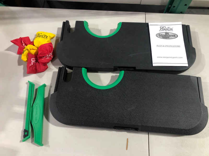 Photo 2 of Eastpoint Sports Go! Gaiter, Cornhole, Light Up and Standard Available, Easy Storage, Light Weight Perfect for Outdoor and Indoor Play Standard Board