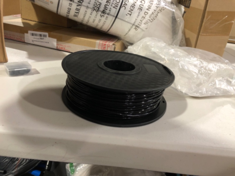 Photo 2 of 3D Printer Filament - 1KG(2.2lb) 3 mm, Dimensional Accuracy PLA Multiple Color (Black, 3mm)