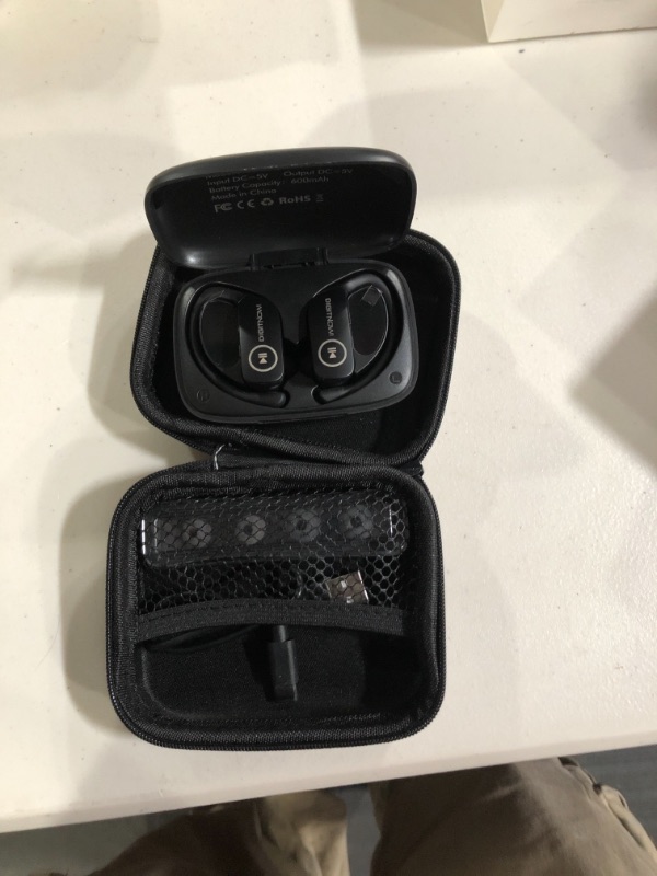Photo 1 of Wireless Earbuds, DIGITNOW Bluetooth 5.0 Headphones 48Hrs Play Back Touch Control with LED Display Charging Case Waterproof Stereo Earphones in-Ear Built-in Mic Headset Deep Bass for Sport Workout