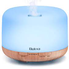 Photo 1 of ASAKUKI 500ml Premium, Essential Oil Diffuser with Remote Control, 5 in 1 Ultrasonic Aromatherapy Fragrant Oil Humidifier Vaporizer, Timer and Auto-Off Safety Switch