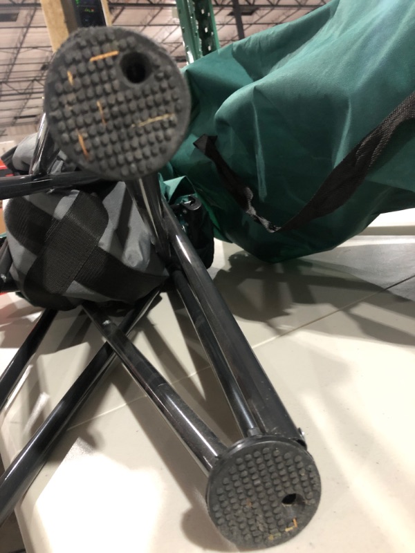 Photo 1 of ARROWHEAD OUTDOOR Portable Folding Camping Quad Chair w/Added Ultra-Comfortable Padding, Cup-Holder, Heavy-Duty Carrying Bag, Padded