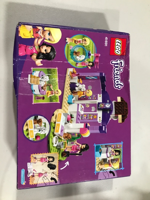 Photo 3 of LEGO Friends Doggy Day Care 41691 Building Kit; Birthday Gift for Kids, Comes with 2 Mini-Dolls and 2 Toy Dog Figures, New 2021 (221 Pieces)