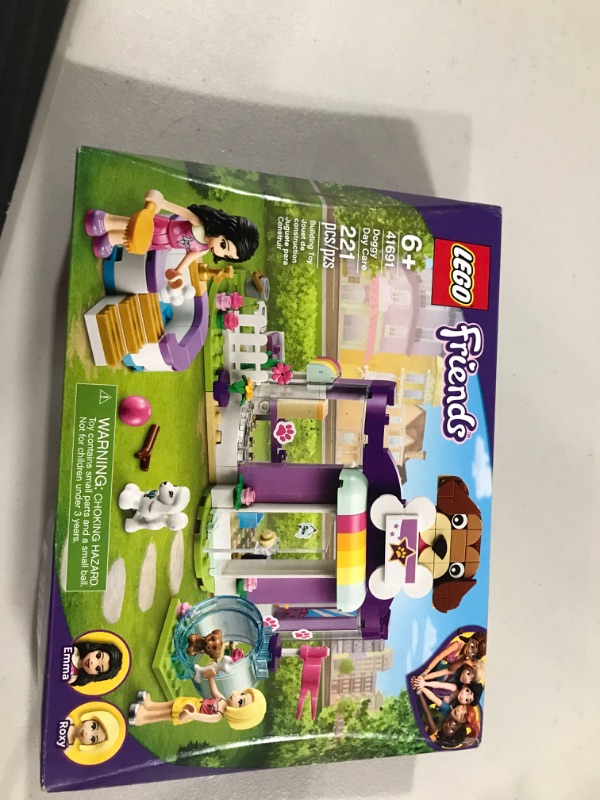 Photo 2 of LEGO Friends Doggy Day Care 41691 Building Kit; Birthday Gift for Kids, Comes with 2 Mini-Dolls and 2 Toy Dog Figures, New 2021 (221 Pieces)