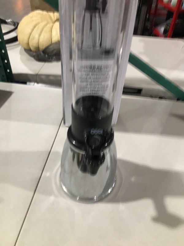 Photo 2 of !!!SEE CLERK NOTES!!!
Oggi Beer Tower Dispenser with EZ-Pour Spigot, 2.75-Quart, Black Beer Dispenser Stainless Steel