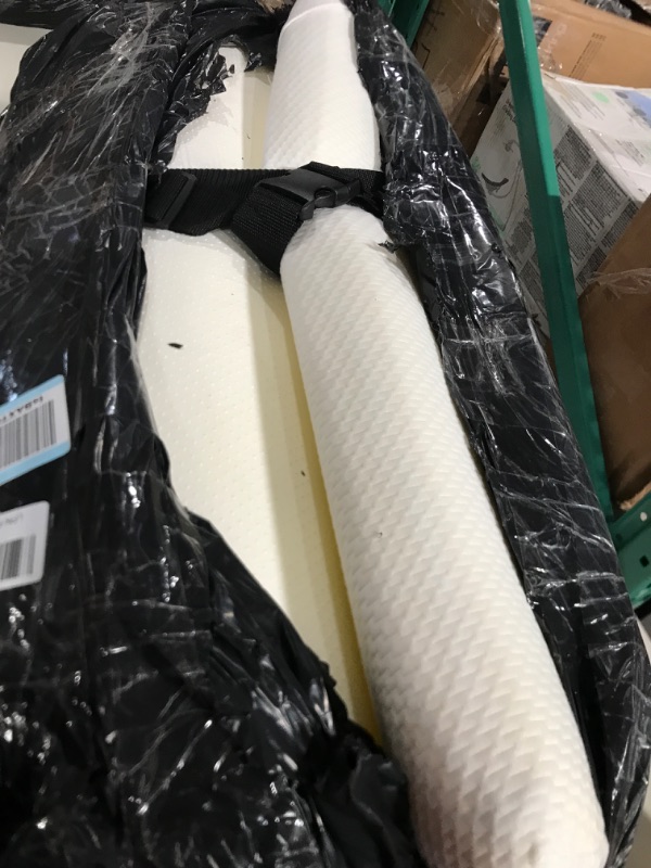 Photo 2 of Jamdok Cot Mattress Topper,Roll Up Camping Mattress,Portable Folding Sleep Mat, Mattress Pad        (75 x 30 X3 inches)Twin 3 Inch
