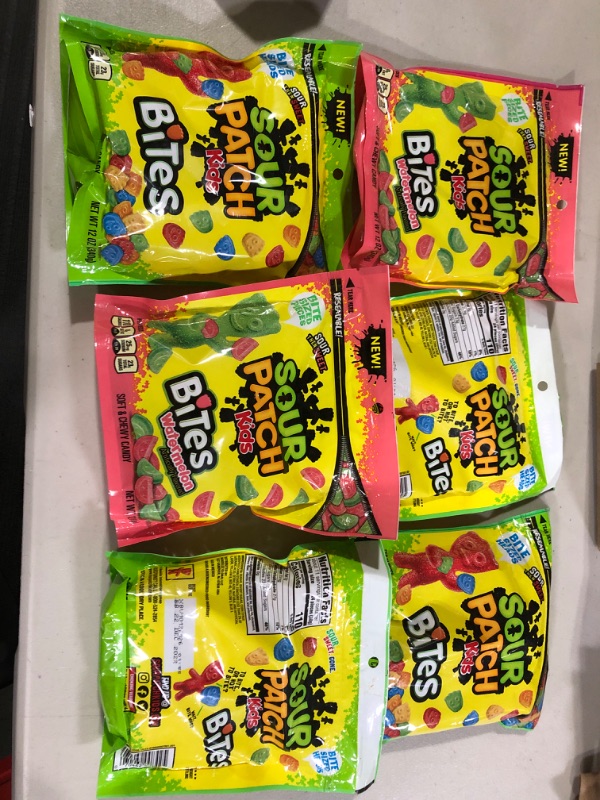 Photo 2 of !!!SEE CLERK NOTES!!!
SOUR PATCH KIDS Bites Original Soft & Chewy Candy , 12 Ounces - 6 Bags