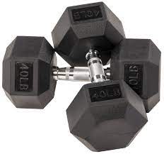Photo 1 of [2x] 40lb dumbell