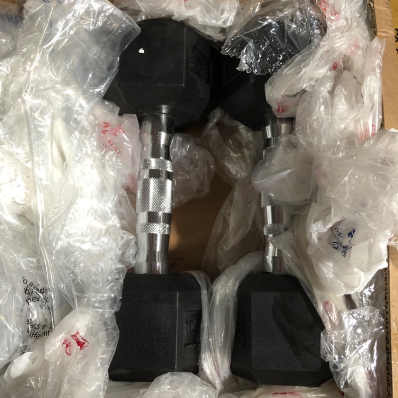 Photo 1 of [2x] 10lb dumbell