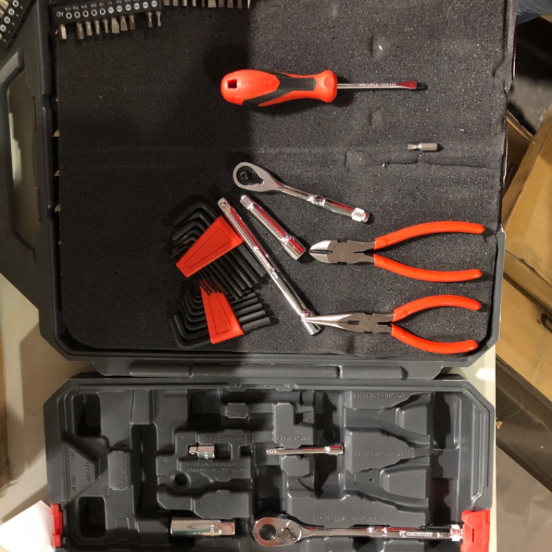 Photo 1 of Crescent 180 Pc. Professional Tool Set in Tool Storage Case - CTK180