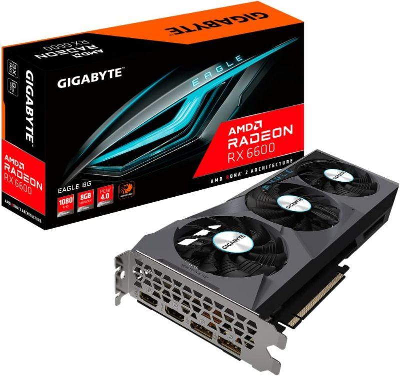 Photo 1 of Radeon™ RX 6600 EAGLE 8G