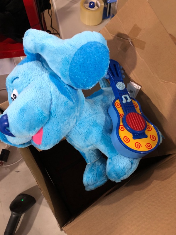 Photo 2 of Just Play Blue's Clues & You! Dance-Along Blue Plush, Multi-Color